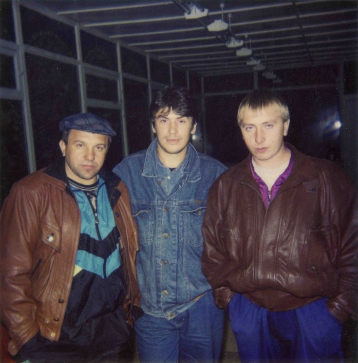 Алексей Наволокин (слева). Фаню (он не любил фотографироваться) называли его казначеем.